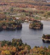 Aerial View of Rock Ledge Motel