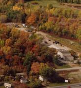 Aerial View of Rock Ledge Motel