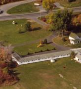 Aerial View of Rock Ledge Motel