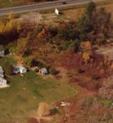 Aerial View of Rock Ledge Motel